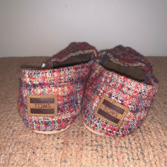 Toms Multicolor Tweed Flats - Picture 6 of 9